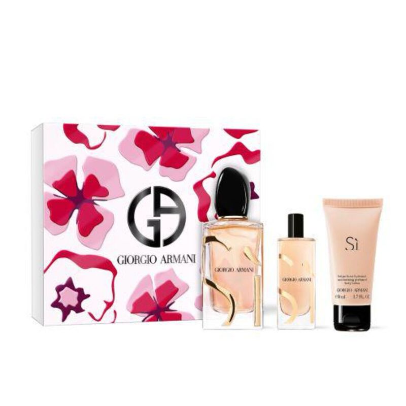 Si Edp Gift Set (100Ml + 15Ml + Body Lotion 50Ml)